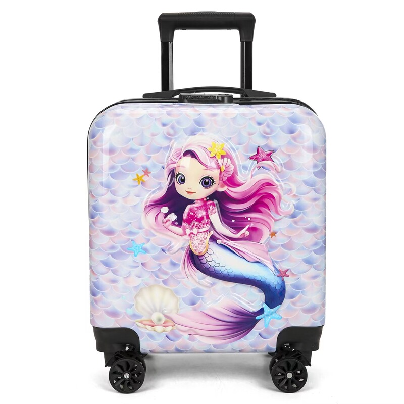 18inch Children's Luggage New Student Boarding Case Cartoon Cute Children's Trolley Case Outing Suitcase Wholesale