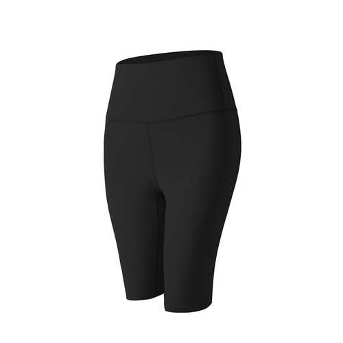 European and American Peach Women's Yoga Pants 5-Inch High Waist Tight Fitting Fitness Pants Sports Tights Shorts 