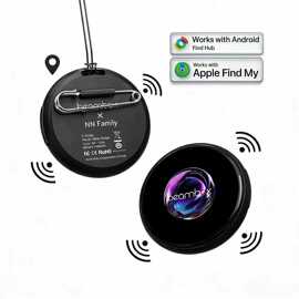 GPS定位平果Find My电子徽章蓝牙智能电子相册儿童防丢器追踪器