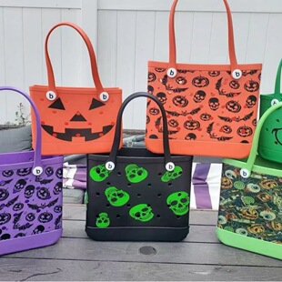 EVA туннель пакет bogg bag сверхлегкий DIY Cross -Workder хэллоуин рождество тема logo путешествие песчаный пляж пакет