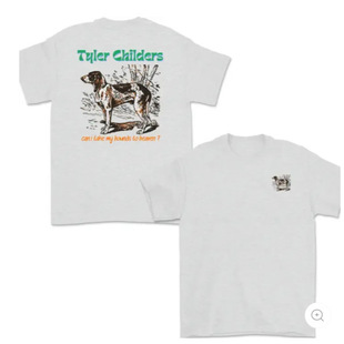�羳�W�a&ldquo;Tyler Childers Hound&rdquo; Country Music Tribute Tee