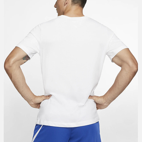 Summer Plus Size Ice Silk Short Sleeve T-Shirt Men Quick-Dry Breathable Thin Running Training Fitness T-Shirt Plus Size