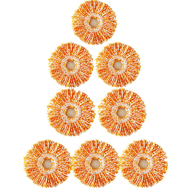 두꺼운 원료 황색 백색 8 팩