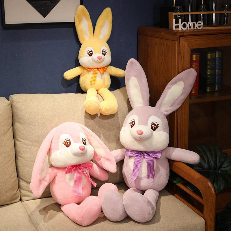 Big plush rabbit