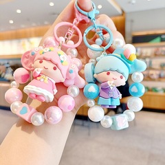 かわいい携帯電話のペンダントのビーズチェーンdiy携帯電話のケース