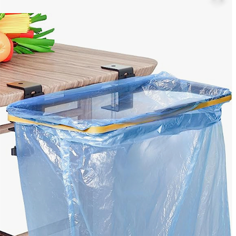 便携式垃圾袋架重型露营垃圾袋支架用于厨房橱柜、花园、户外露营