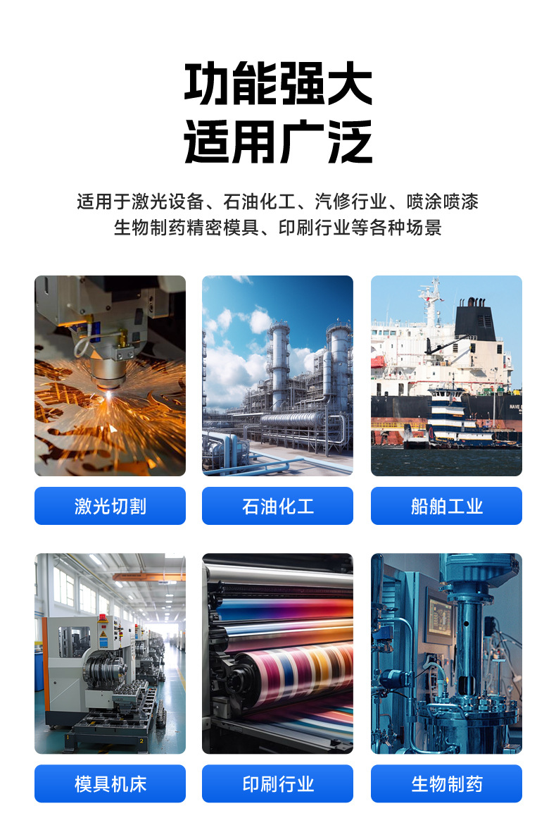 Complete Set of Compressed Air Equipment Screw-Type Air Compressor 7.5Kw/15Kw Permanent Magnet Variable Frequency Air Compressor Low Noise