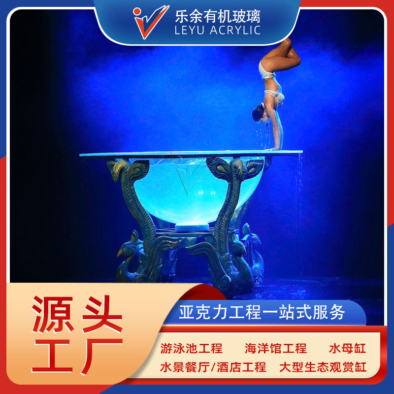 Acrylic Hemisphere Stage Ball | Transparent Swimming Pool Performance Ball | Acrobatics Performance Acrylic Ball for Jujitsu