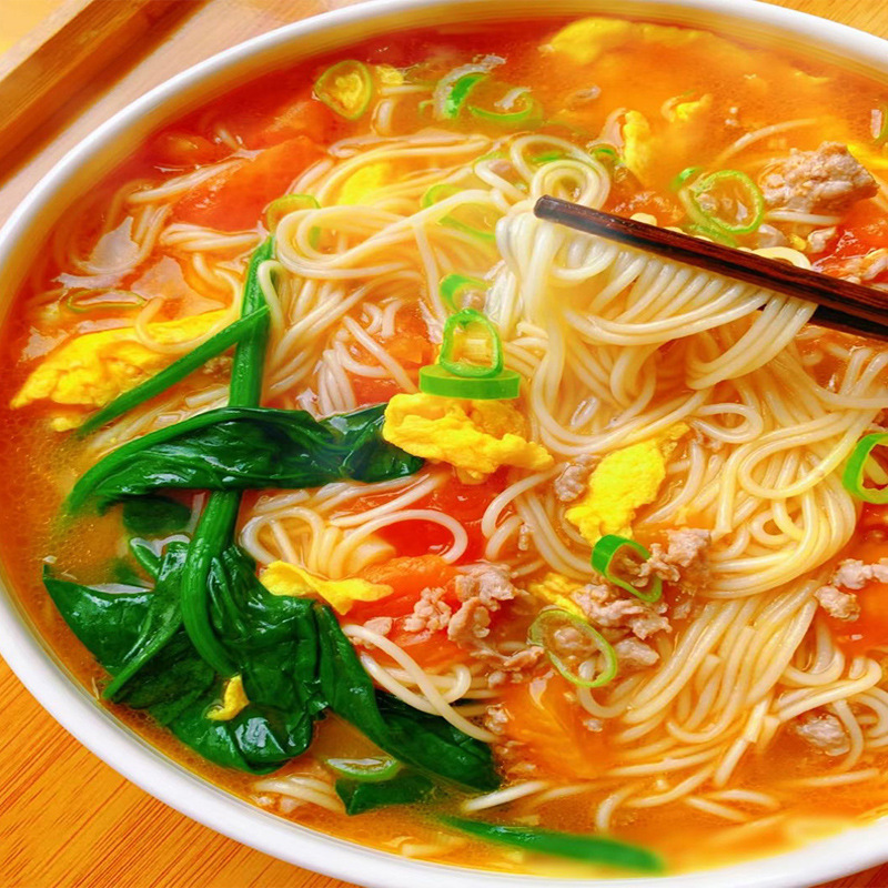 天田ミーティング焼きそば 特製ノンフライ即席麺 鍋麺 蓮の実淮山麺 1.5kg インスタント|undefined