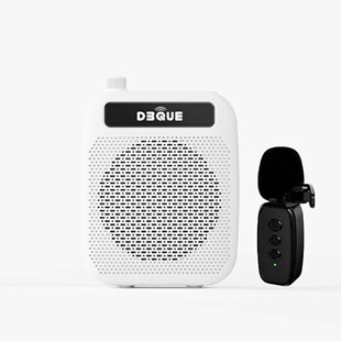 Mini white loudspeaker in stock R688 wireless lavalier teacher training tour guide portable loudspeaker