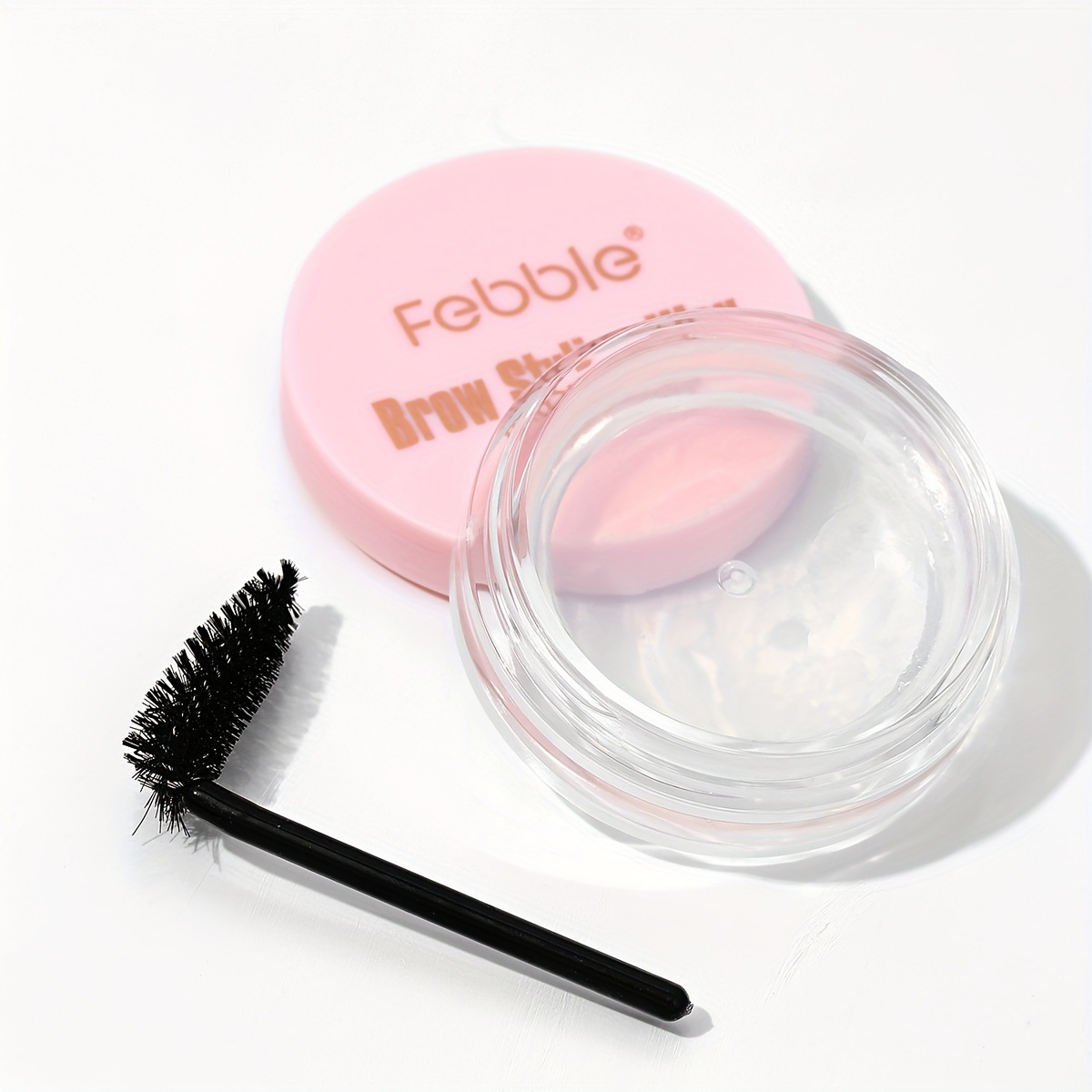 USHAS Europa y los Estados Unidos transfronterizos spot cejas de fijación jabón cejas doblables cepillo de fijación impermeable gel de fijación a largo plazo EB037