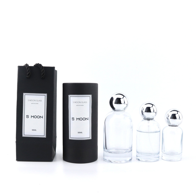 新しい円筒香水瓶 30ml50ml100ml バヨネットガラス空ボトルベアボトルスプレー香水瓶卸売|undefined