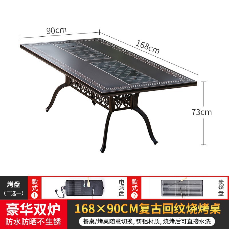 168x90CM Retro Retro Retro Grill