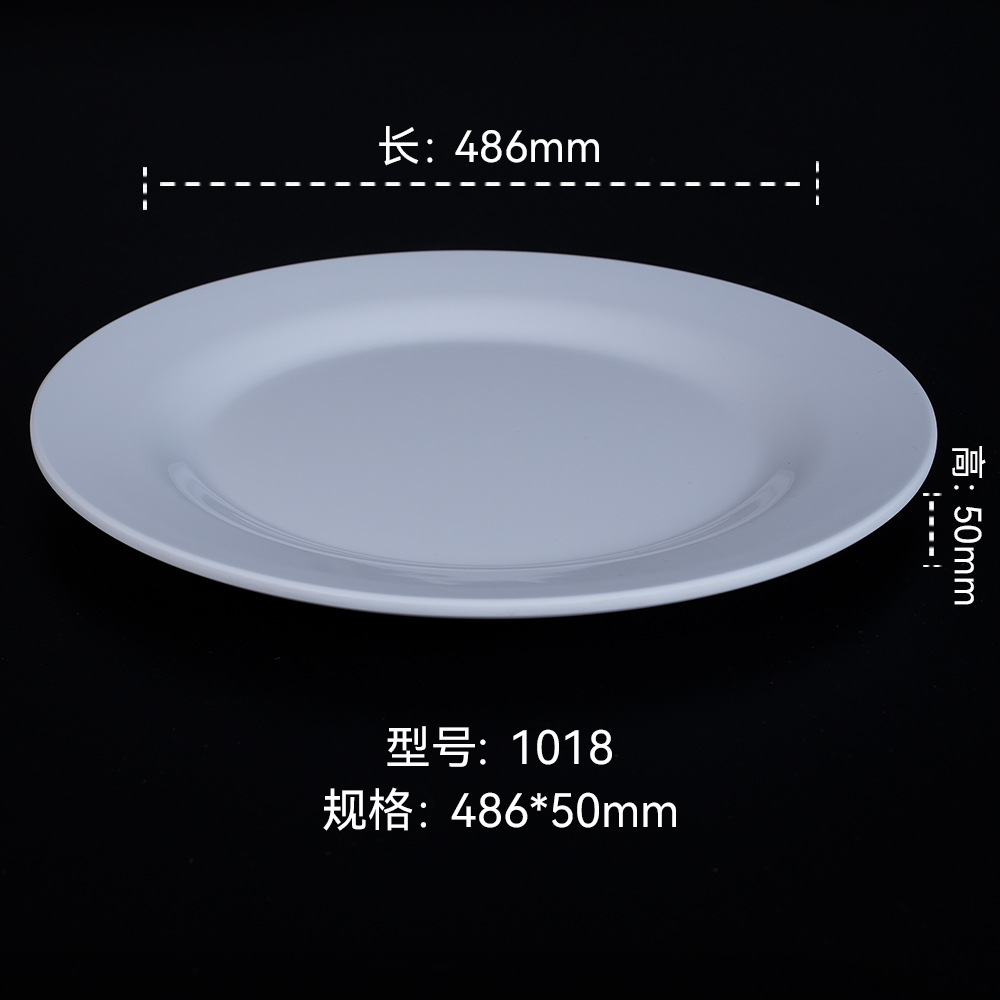 18inch 얕은 접시