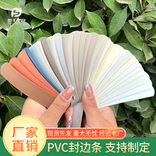 PVC封边条样品串样卡现货色条生态板免漆板适用厂家直销现货装饰