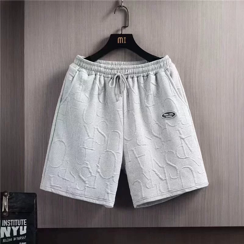 Shorts and Oversize Short-Sleeve T-Shirt Set, Men's Summer Leisure, Lightweight, 2-Piece