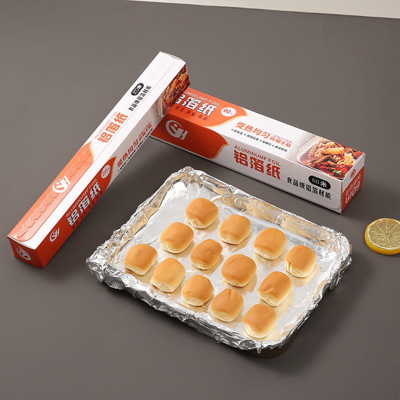 120m Source Manufacturer Foil Paper for Food, Aluminum Foil, BBQ Grill Pan, and Air Fryer – Premium Baking Parchment Paper