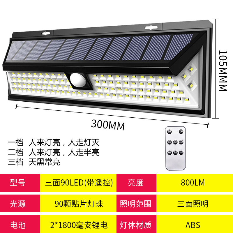 Hogar lámpara solar fluorescente lámpara de jardín solar al aire libre Cuerpo Humano inducción lámpara de pared jardín Villa ciervos Otros