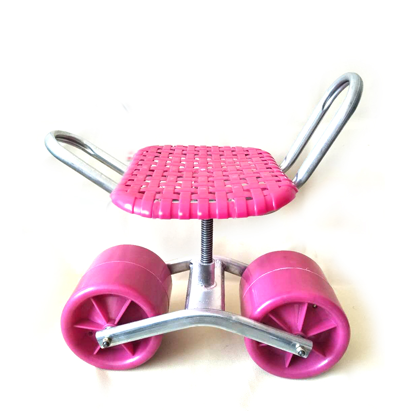 大棚移动车懒汉懒人车采摘种植可移动升降旋转工具车农用干活凳子