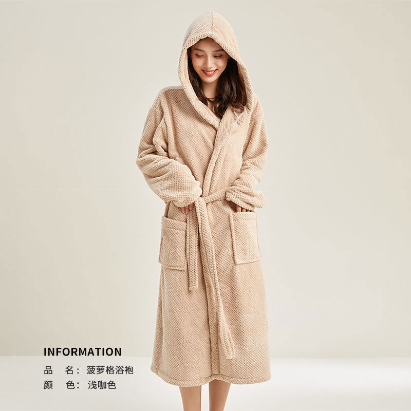 라이트 브라운 후드