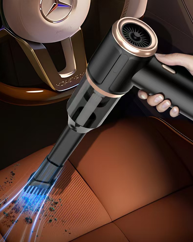 Wireless Car Vacuum Cleaner Five-In-One Strong Suction Portable Car High-Power Handheld Small Mini Vacuum Cleaner