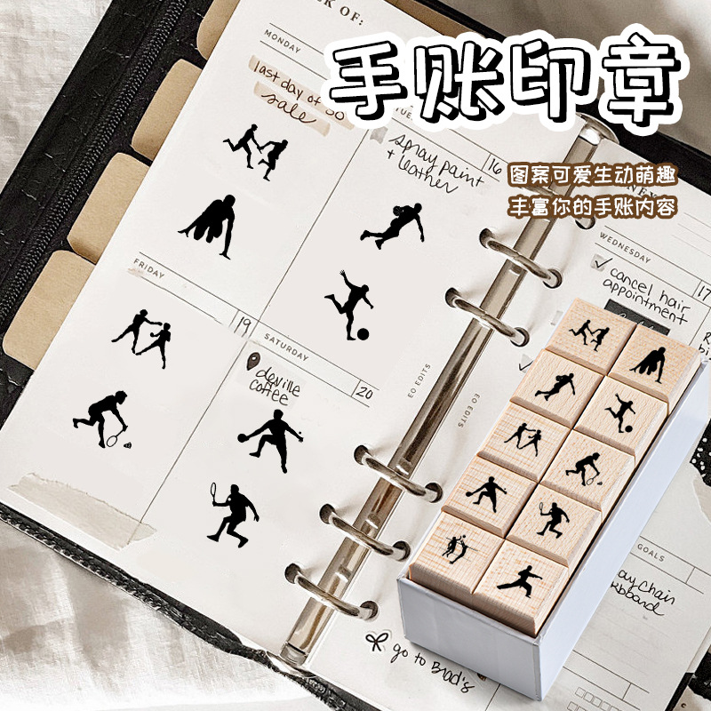 달리기, 농구, 축구, 배드민턴, 탁구, 스몰스탬프, 수영, 사이클, 당구, 요가, 운동, 등록, 펀치카드