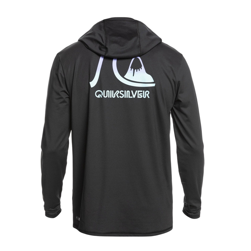 QUIKSILVER fishing clothing outdoor sun protection clothing surfing quick-drying breathable summer anti-mosquito men's and women's long-sleeved hoodie
