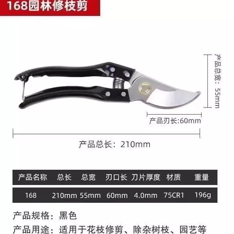 果树专用修枝剪省力锋利树枝剪刀花卉果木葡萄剪子多功能园艺工具|undefined