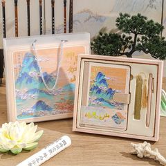 教师节中国风笔记本礼盒套装高颜值记事本毕业学生送老师生日礼物