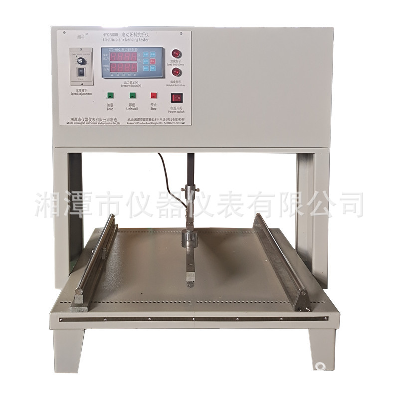 供应湘潭湘科DPK-500电动坯料抗折仪陶瓷电子坯体试验机精准测量