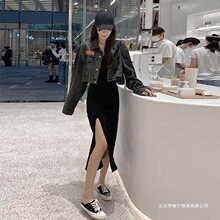 短款牛仔外套女宽松韩版2021年新款春秋季炸街复古港风盐系上衣