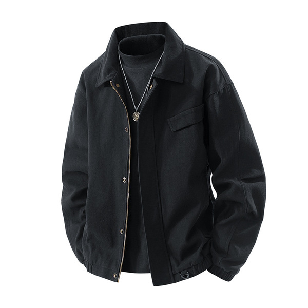 Autumn corduroy Japanese retro trend jacket for leisure