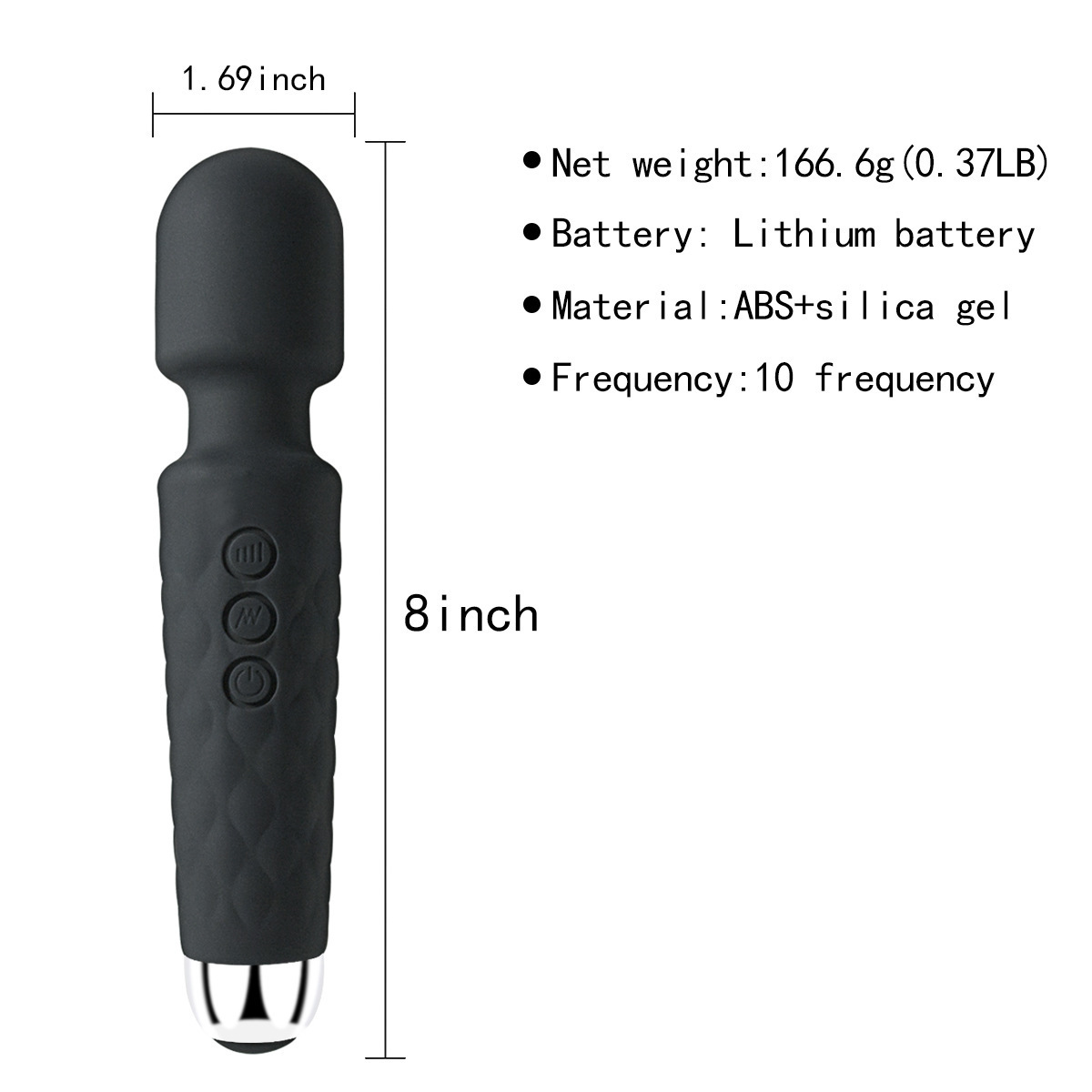 Knight 20-Frequenz-Vibrator, weibliche Masturbation, AV-Stick, Klitorisstimulation, Sexspielzeug für Erwachsene_voghion.com