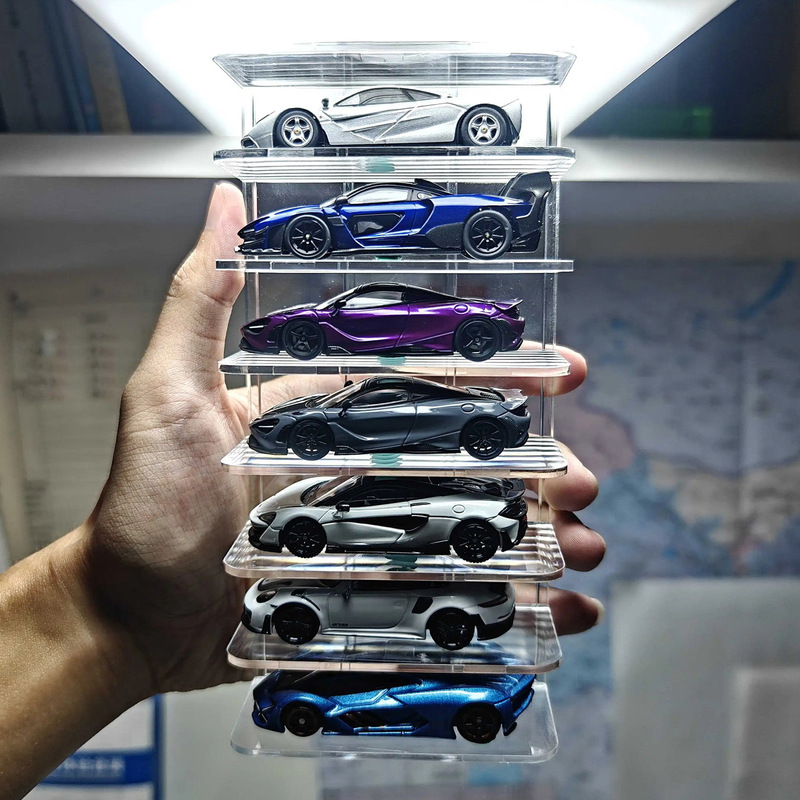 Minigt1:64 Car Model Storage Rack Domeka Lcd Hot Wheels Beauty High Storage Rack Car Display Rack