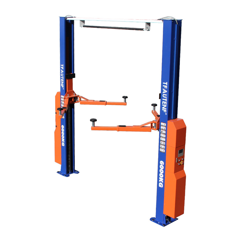 Elevador Hidráulico de Doble Columna para Autos, Plataforma Elevadora de 6 Toneladas, Exportación de Comercio Exterior, Directo de Fábrica