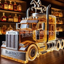 �羳��Ʒ Semi Truck Whiskey Bottle���܇��ʿ�ɾ�ƿ
