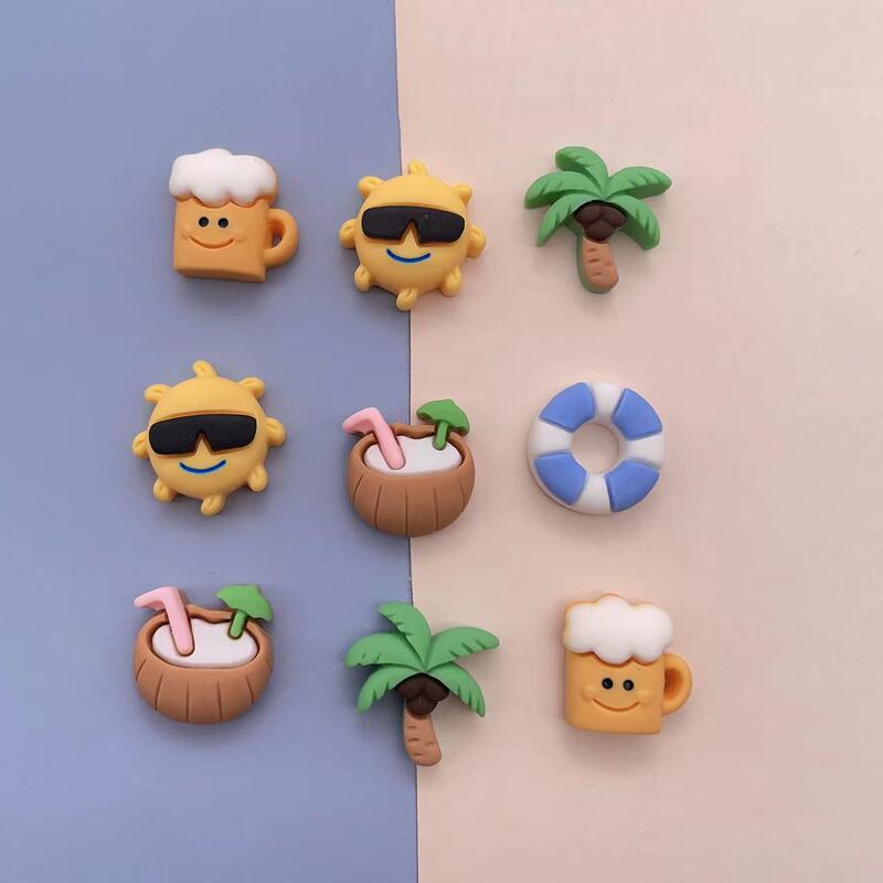 New Summer Coconut Juice Beer Resin Accessories Phone Case Cream Glue DIY Materials Water Cup Stickers New Summer Coconut Juice Beer Resin Accessories Phone Case Cream Glue DIY Materials Water Cup Stickers