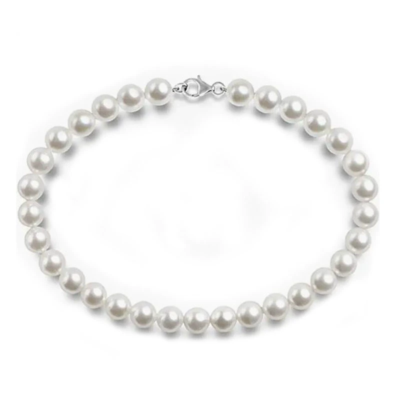 Трансграничное горячее продаваемое ретро-жемчужное ожерелье, женское высококачественное в стиле ins, Простое Элегантное модное маленькое свежее жемчужное ожерелье