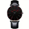 Belt black belt black shell black face red needle