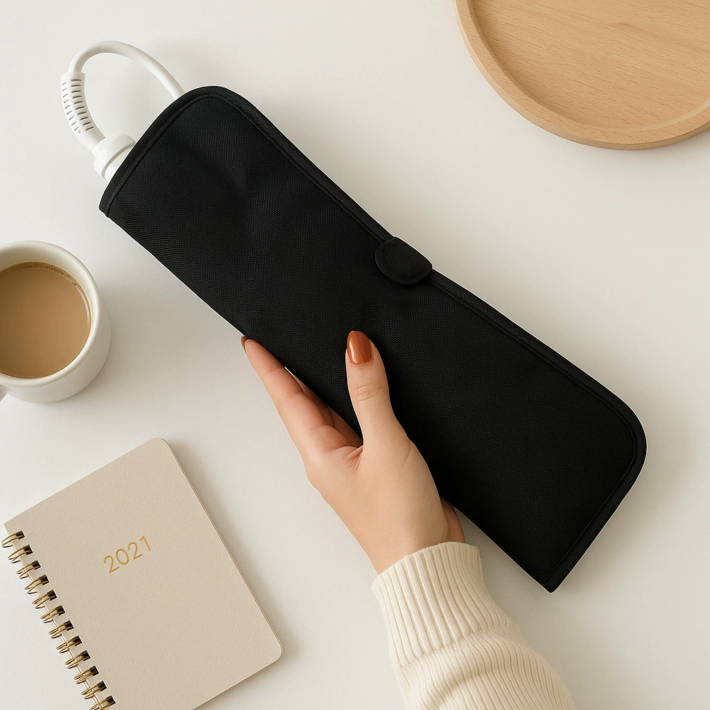 В наличии, прямая доставка, щипцы для завивки, сумка для хранения с защитой от ожогов, защитный чехол, устойчивый к высоким температурам, портативная изолированная сумка для хранения с защитой от ожогов