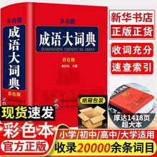 【新华正版】2024新版成语大词典彩色本成语词典小学生初高中学生