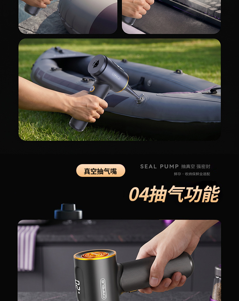 2026 New Model Wireless Car Vacuum Cleaner Portable High Suction Household Dust Remover Multifunctional Handheld Vacuum Cleaner