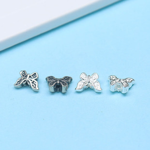 S925���y����С����ɢ�����DIY�ֹ����ˮ�������ִ���朴���