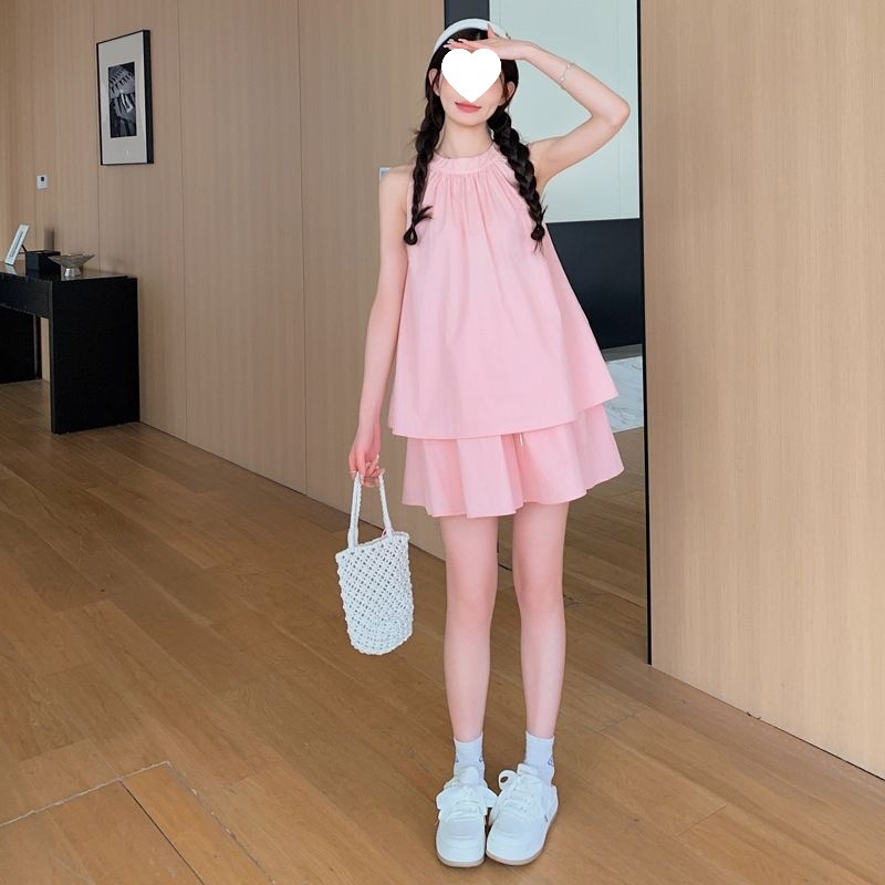 现货夏季新款实拍2025法式小众俏皮慵懒风显瘦孕妇装大码女装直发|undefined