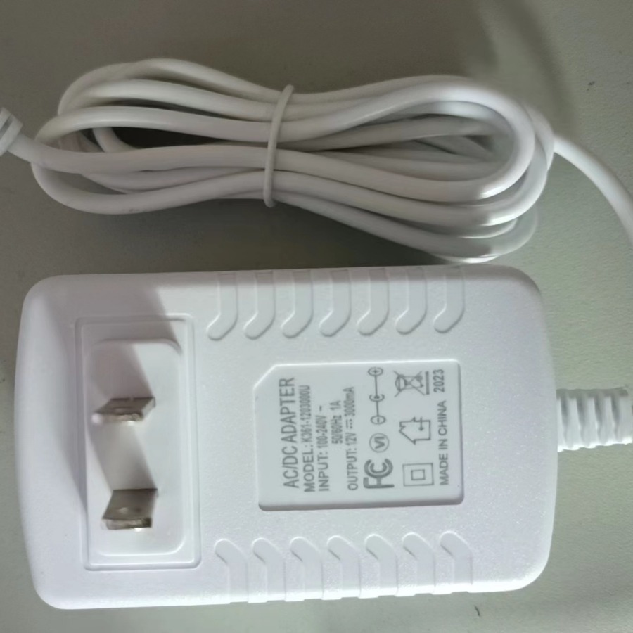 881 Hair Removal Device Power Adapter 12V 3A/1.5m Cord Length
