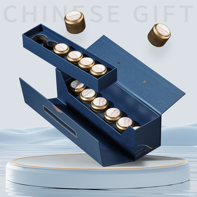 蛇年小罐茶空罐子礼盒12小罐茶盒红茶白茶普洱茶通用茶叶礼盒空盒