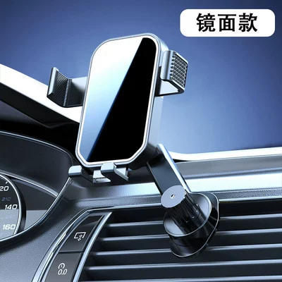 Car mobile phone holder Car phone holder - ja06-extension-hook-mirror-style-black-for-air-outlet