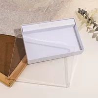 Коробка для колец из прозрачного ПВХ с крышкой, 24 отверстия, 36 отверстий, горячее серебро, коробка для колец "небо и земля", готовая, 100 отверстий, коробка для колец на заказ