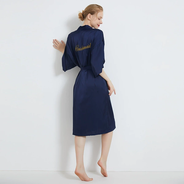 Blue, for bridesmaid