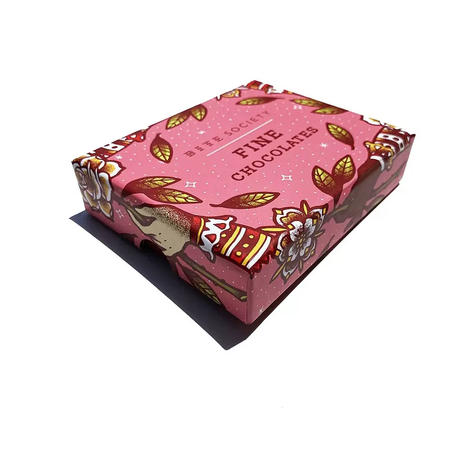 工厂直销巧克力包装盒 天地盖伴手礼硬盒 定制礼品彩盒礼物盒